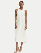 Boss Rochie de vară C_Delinna 50559243 Écru Regular Fit