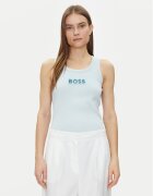 Boss Top C-Ematite 50536985 Albastru celest Slim Fit