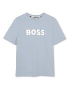Boss Tricou J52711 Albastru celest Regular Fit