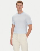Boss Tricou Jianfranco 50537642 Albastru celest Regular Fit