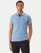 Boss Tricou polo Paul 50506193 Albastru celest Slim Fit