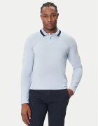 Boss Tricou polo Peoxfordlong_1 50544845 Albastru celest Regular Fit