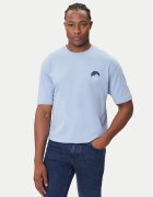Boss Tricou Te_Move 50547087 Albastru celest Relaxed Fit