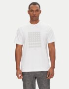 Boss Tricou Tee Print Striped C 50537845 Relaxed Fit