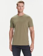 Boss Tricou Thompson 01 Verde Regular Fit