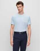 Boss Tricou Thompson 50468347 Albastru celest Regular Fit