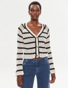 BRAVE SOUL Cardigan LKC-248TRIXIE Écru Relaxed Fit