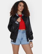 BRAVE SOUL Geacă bomber LJK-FRANCES Negru Straight Fit