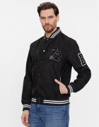 BRAVE SOUL Geacă bomber MJK-BROXTON Negru Regular Fit