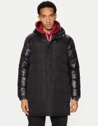 BRAVE SOUL Geacă de iarnă MJK-ALDEAN Negru Regular Fit