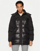 BRAVE SOUL Geacă de iarnă MJK-COURTS Negru Regular Fit