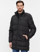 BRAVE SOUL Geacă de iarnă MJK-DAVISLONGBLK Negru Regular Fit