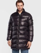 BRAVE SOUL Geacă de iarnă MJK-JAREDLONG Negru Regular Fit