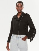 BRAVE SOUL Geacă LJK-LOTTE Negru Straight Fit