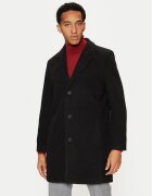 BRAVE SOUL Palton MJK-AUGUSTINEBLK Negru Regular Fit