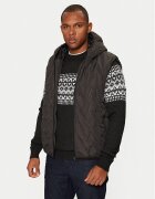 BRAVE SOUL Vestă elegantă MJK-INFERNO Gri Regular Fit