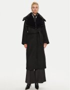 Bruuns Bazaar Palton de lână Furra BBW4109 Loose Fit