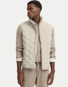 Bugatti Vestă elegantă 8800-75148C Écru Regular Fit