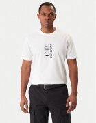 C.P. Company Tricou 20CMTS084A005100W Écru Regular Fit