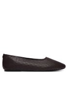 Calvin Klein Balerini Oblique Ballerina Cut Lth HW0HW03033