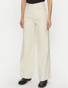 Calvin Klein Blugi K20K208018 Écru Wide Leg