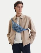 Calvin Klein Borsetă Emblem Aop Denim Waistbag LV04D3430G