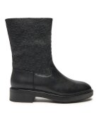 Calvin Klein Botine Flat Ankle Boot Mono Mix HW0HW02195