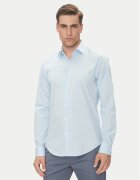 Calvin Klein Cămașă Essential LV019EU000 Albastru celest Slim Fit