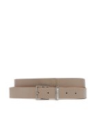 Calvin Klein Curea Branded Loop Square Belt 2.5 K60K612866 Bej