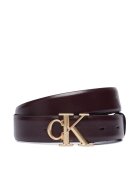 Calvin Klein Curea de Damă Round Ck Buckle 30Mm Belt Smooth LV04F7074G Vișiniu
