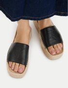 Calvin Klein Espadrile Flatf Espa Mule Lth Mg HW0HW03027