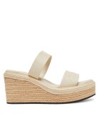 Calvin Klein Espadrile Wedge Sandal 50 - He HW0HW02375 Écru