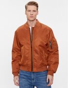 Calvin Klein Geacă bomber Sateen Hero Bomber K10K109907 Maro Regular Fit
