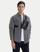 Calvin Klein Geantă crossover Emblem Aop Coated Square Sling LV04D3335G