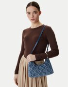 Calvin Klein Geantă Emblem Aop Denim Shoulder Bag LV04F3431G