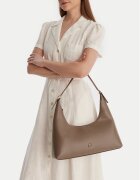 Calvin Klein Geantă Emblem Hw Lthr Shoulder Bag LV04F3262G