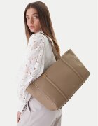 Calvin Klein Geantă Emblem Hw Pebble Tote LV04F3424G
