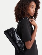 Calvin Klein Geantă Emblem Trio Croco Shoulder Bag LV04F3780G
