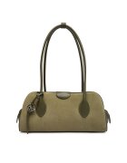 Calvin Klein Geantă Emblem Trio Suede Shoulder Bag LV04F3888G