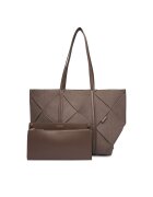 Calvin Klein Geantă Woven Sueded Carryall LV04F3695G