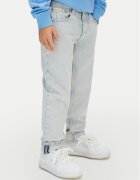 Calvin Klein Jeans Blugi LVCKSJC44B Albastru celest Straight Fit