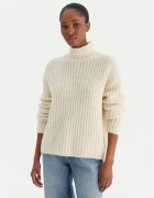 Calvin Klein Jeans Bluză cu gât Brushed Wool Ls LV044D361G Regular Fit