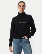 Calvin Klein Jeans Bluză cu gât LV047H329G Regular Fit