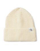 Calvin Klein Jeans Căciulă Monogram Rib Beanie IU0IU00440 Écru
