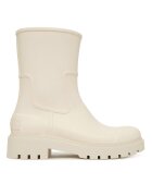 Calvin Klein Jeans Cizme de cauciuc Mid Rainboot Rubber YW0YW02004 Écru