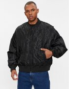 Calvin Klein Jeans Geacă bomber Logo Aop J30J324658 Oversize