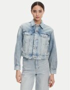 Calvin Klein Jeans Geacă de blugi 90s LV047C791G Relaxed Fit
