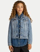 Calvin Klein Jeans Geacă de blugi IG0IG02721 Regular Fit
