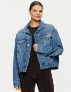 Calvin Klein Jeans Geacă de blugi J20J224546 Boxy Fit
