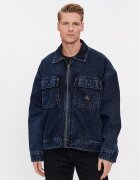 Calvin Klein Jeans Geacă de blugi J30J324575 Boxy Fit